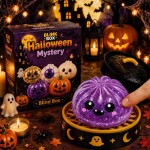 Comfortable Halloween Funny Ghost Bun Squishy Horror Toy Blind Box Maltose