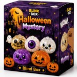 Comfortable Halloween Funny Ghost Bun Squishy Horror Toy Blind Box Maltose