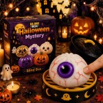 Comfortable Halloween Funny Ghost Bun Squishy Horror Toy Blind Box Maltose