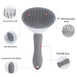 Portable Self-cleaning Pet Hair Remove Comb Cat Slicker Brush Removal Cats Grooming Brushes Dog Combs Accessories