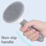 Portable Self-cleaning Pet Hair Remove Comb Cat Slicker Brush Removal Cats Grooming Brushes Dog Combs Accessories
