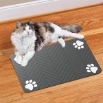 Unique Design Pet Mat-Absorbent Placemat Feeding Pets Food Water Bowl Waterproof Rubber Backing Quick Dry Mat Dog Cat