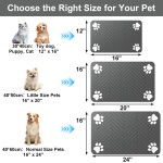 Unique Design Pet Mat-Absorbent Placemat Feeding Pets Food Water Bowl Waterproof Rubber Backing Quick Dry Mat Dog Cat