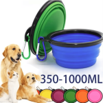 Adjustable Durable TPR Portable Pet Food Bowl Cats Dogs Silicone Collapsible Travel Outdoor Water Pets