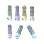 Lightweight Soft Silicone Dog Toothbrush 360° Finger Dogs Cats Durable Pet Brush Tooth Cleaning Tool
