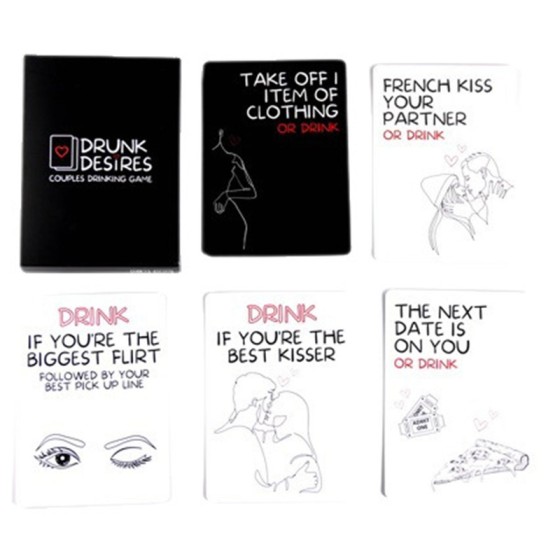 Spooky Romantic Couple Card Games Pose Cards Bedroom Command Fun Adult Night Party Valentine's Day Gifts
