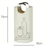 Versatile 90L Waste Water Bottle Storage Basket Foldable Large Capacity Laundry Multi-functional Recycling Empty Tote Bag