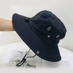 Durable Summer Men Bucket Hat Outdoor UV Protection Wide Brim Hunting Hiking Fisherman Beach Sunscreen Cap Fishing Cycling Caps