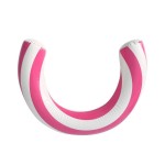 Soft Striped U-Shaped Water Inflatable Swimming Ring Arch Shape Design Pool Float Summer Beach Essential Toys