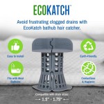 Lightweight Bathroom Bathtub Drain Hair Strainer Anti-blocking Catcher Filter Shower Cover Trap