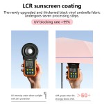 Waterproof Mini Sun Umbrella Protective UV Resistant Rain Shine Dual-use Portable Folding Pocket Ultralight