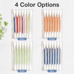 Stable 6PCS Felt Cotton Swab Shaped Catnip Toy Large Funny Cat Interactive Teeth Cleaning Grinding Rope Supplies