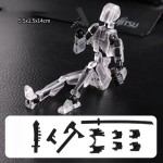 Easy To Use UNGH Multi-Jointed Movable Robot 3D Printed Mannequin Toy 13 Action Figure Full Body Toys Gifts Children