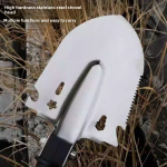 Reliable Outdoor Engineer Shovel Multi-functional Non-folding Portable Climbing Camping Fishing Digging Earthmovin