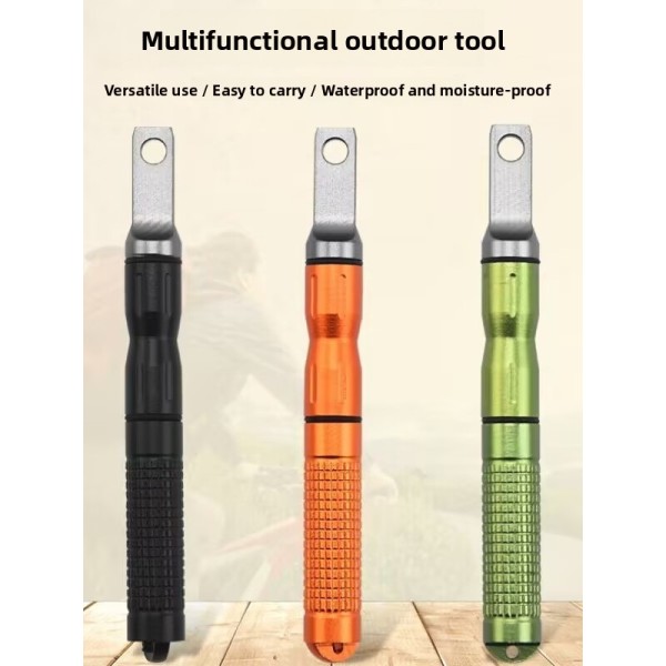 Weather Resistant Portable Multi-Function Fire Starter Cam Outdoor Emergency Survival Waterproof Stone Matchsti Handy Barbecue Gear