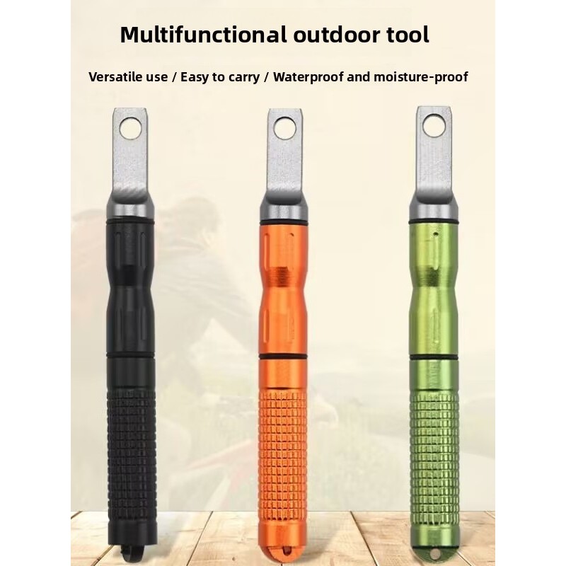 Weather Resistant Portable Multi-Function Fire Starter Cam Outdoor Emergency Survival Waterproof Stone Matchsti Handy Barbecue Gear