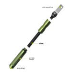 Weather Resistant Portable Multi-Function Fire Starter Cam Outdoor Emergency Survival Waterproof Stone Matchsti Handy Barbecue Gear