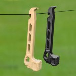 Easy To Carry PE Camping Hammer Stake Puller Hole Tent Stakes Anti-slip Lightweight Pegs Nail Spike Garden