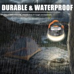 Breathable High Power Camping Lantern Tents Lamp 1200mah USB Rechargeable Portable Lights Outdoor Hiking Night Hanging
