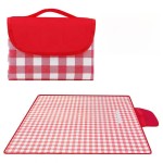 Foldable Oxford Cloth Picnic Mat PVC Non-woven Camping Tarp Folding Seat Cushion