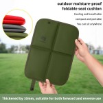 Durable Foldable Outdoor Sitting Pad 600D Oxford Cloth Waterproof Beach Cushion Portable Hiking Camping Travel 1PC