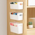 Heat Resistant Non Perforated Cling Film Rack Inside Cabinet Wall Shelf Shelves Spice Dish Drying Door Organiser Kitchen