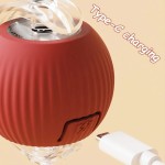High Speed Cat Interactive Ball Toy Automatic Rolling Faux Tail Rechargeable Smart Pet Electric Dog Training Imitate Mouse