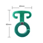 Easy To Carry Aluminum Alloy Tent Wind Rope Self-Locking Buckle Adjustable O-shaped Claw Camping automatic Hook