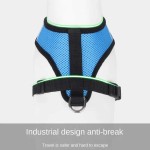 Waterproof Summer Cat Dog Harness Lead Leash Adjustable Vest Polyester Mesh Breathable Harnesses Reflective Small Lesah