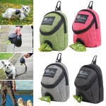 Multi-functional Pet Dog Treat Pouch Portable Multifunction Training Bag Outdoor Travel Poop Dispenser Durable Accessories