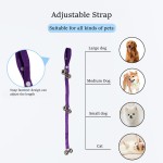 Breathable Durable Pet Training Doorbell Rope Lanyard Door Warning Bell Guide Dog Supplies Universal