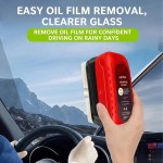 Heat Resistant Simple One-Step Windshield Cleaning Deep Action Oil Film Eraser Swiftly Removes Car Window Grease Dirt Rain Spots Stains