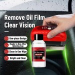 Heat Resistant Simple One-Step Windshield Cleaning Deep Action Oil Film Eraser Swiftly Removes Car Window Grease Dirt Rain Spots Stains