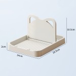 Heat Resistant Pack Multipurpose Plastic Kitchen Countertop Cat Ear Utensil Holder Spatulas Pot Lids Storage Rack