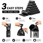 Comfortable Counts Dog Poop Bags Pet Waste Leak-Proof Thick Easy-Tear Portable Puppy Cleanup