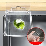Expandable Sink Filter Mesh Bag Stand Waste Garbage Net Shelf Corner Strainer