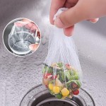 Expandable Sink Filter Mesh Bag Stand Waste Garbage Net Shelf Corner Strainer