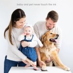 Non-toxic Paw Print Clean Touch Ink Pad Dog Cat Pet Owner Keepsake DIY Inkless Nose Pawprint Impression Making Kit