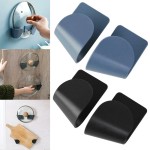 Collapsible Pot Lid Holder Wall Mounted Hanging Holders Pan Cover Racks Cabinet Door Organizer Kitchen Storage Rack
