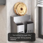 Rust-resistant kitchen knife holder rack wall hanging cutter chopstick cage tube stainless steel