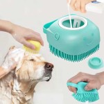 High Speed Bath Massage Brush Bathroom Multifunctional Puppy Big Dog Cat Soft Safety Silicone Pet Accessories Dogs Cats Tools