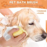 High Speed Bath Massage Brush Bathroom Multifunctional Puppy Big Dog Cat Soft Safety Silicone Pet Accessories Dogs Cats Tools