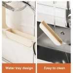 Durable Kitchen Organizer Rack Wall Hanging Pot Cover Multilayer Lid Metal Multifunctional Storage