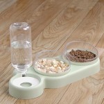 Sturdy Pet Automatic Feeders Bowl Water Dispenser Large-diameter Dog Basin Cat Bowls