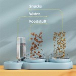 Sturdy Pet Automatic Feeders Bowl Water Dispenser Large-diameter Dog Basin Cat Bowls