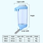 Anti-slip 350 500ml Automatic Drinking Water Fountain Pet Dog Guinea Pig Squirrel Rabbit Licking Hanging Feeder Bottle