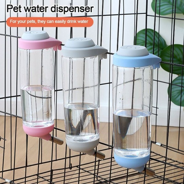 Anti-slip 350 500ml Automatic Drinking Water Fountain Pet Dog Guinea Pig Squirrel Rabbit Licking Hanging Feeder Bottle