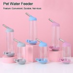 Anti-slip 350 500ml Automatic Drinking Water Fountain Pet Dog Guinea Pig Squirrel Rabbit Licking Hanging Feeder Bottle