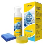 Collapsible Multipurpose Foam Cleaner Spray Car Interior Leather Seats Home White Shoes Stain Remover Set