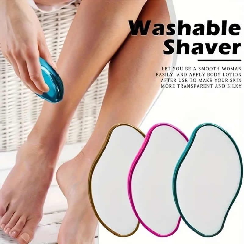 Durable Crystal Hair Removal Eraser Painless Gentle Glass Depilation Tool Safe All Skin Multi-color Available